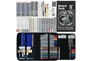 Exceptional Art Kit: Unveil Your Inner Masterpiece with 76 Drawing Pencils