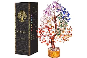 Tree of Life Gem Joy: A Gemstone Bonsai for Positive Energy and Feng Shui Harmony