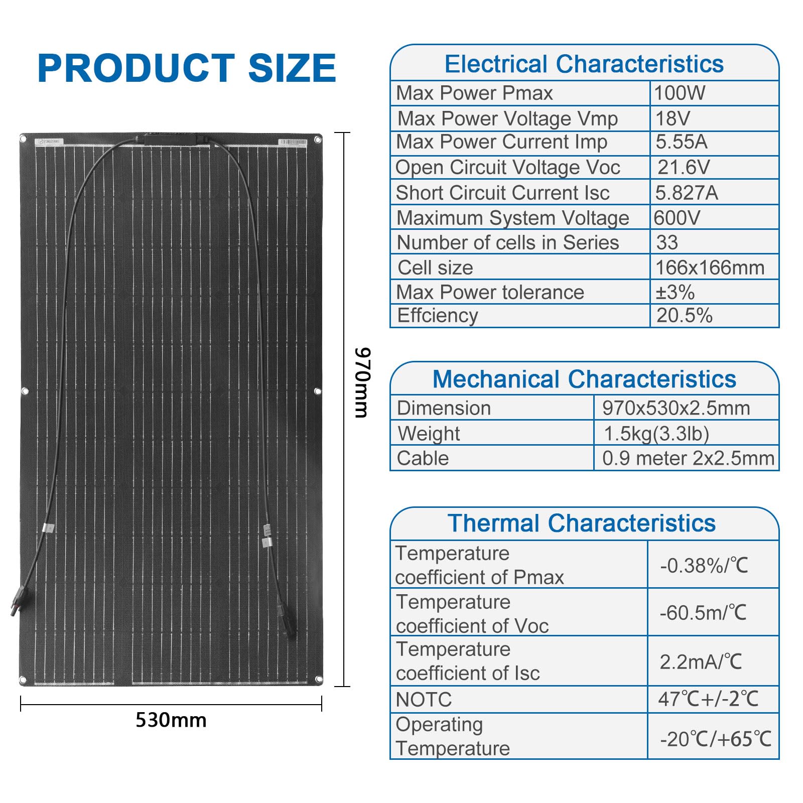 etfe 200 W 2 szt. Zestaw paneli słonecznych 100 W ETFE Elastyczna ładowarka solarna 20 A Regulator ładowania słonecznego do kampera, samochodu, kempingu