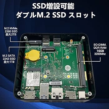 Amazon.co.jp: ミニpc【最新第12世代インテルN100プロセッサー