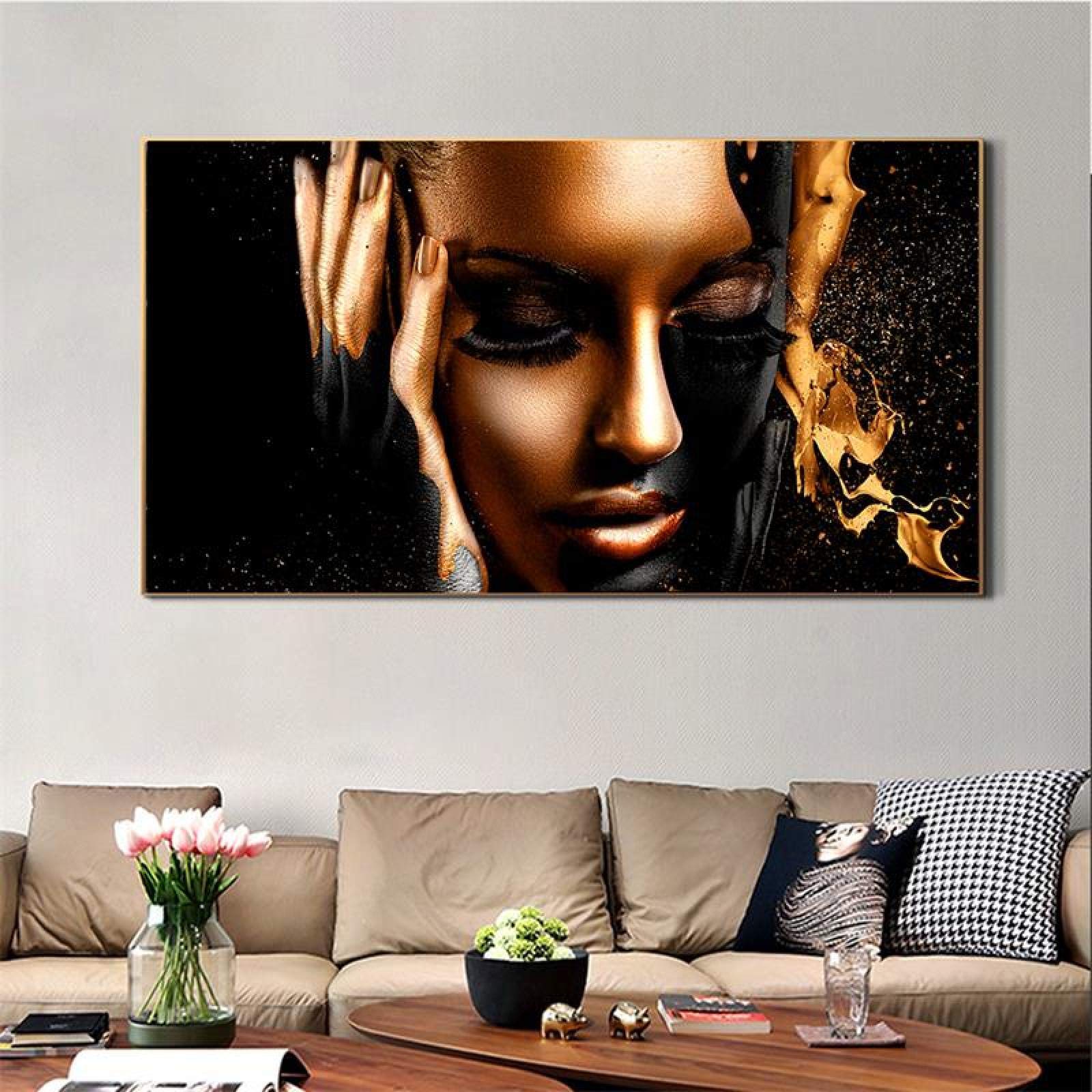 大型 アート キャンパス 女性 【公式通販】