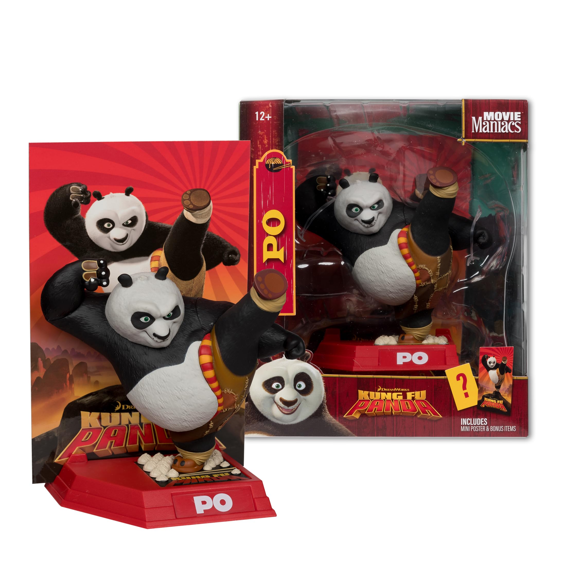 Amazon | McFarlane Toys - ポー(カンフーパンダ)6インチのポーズ