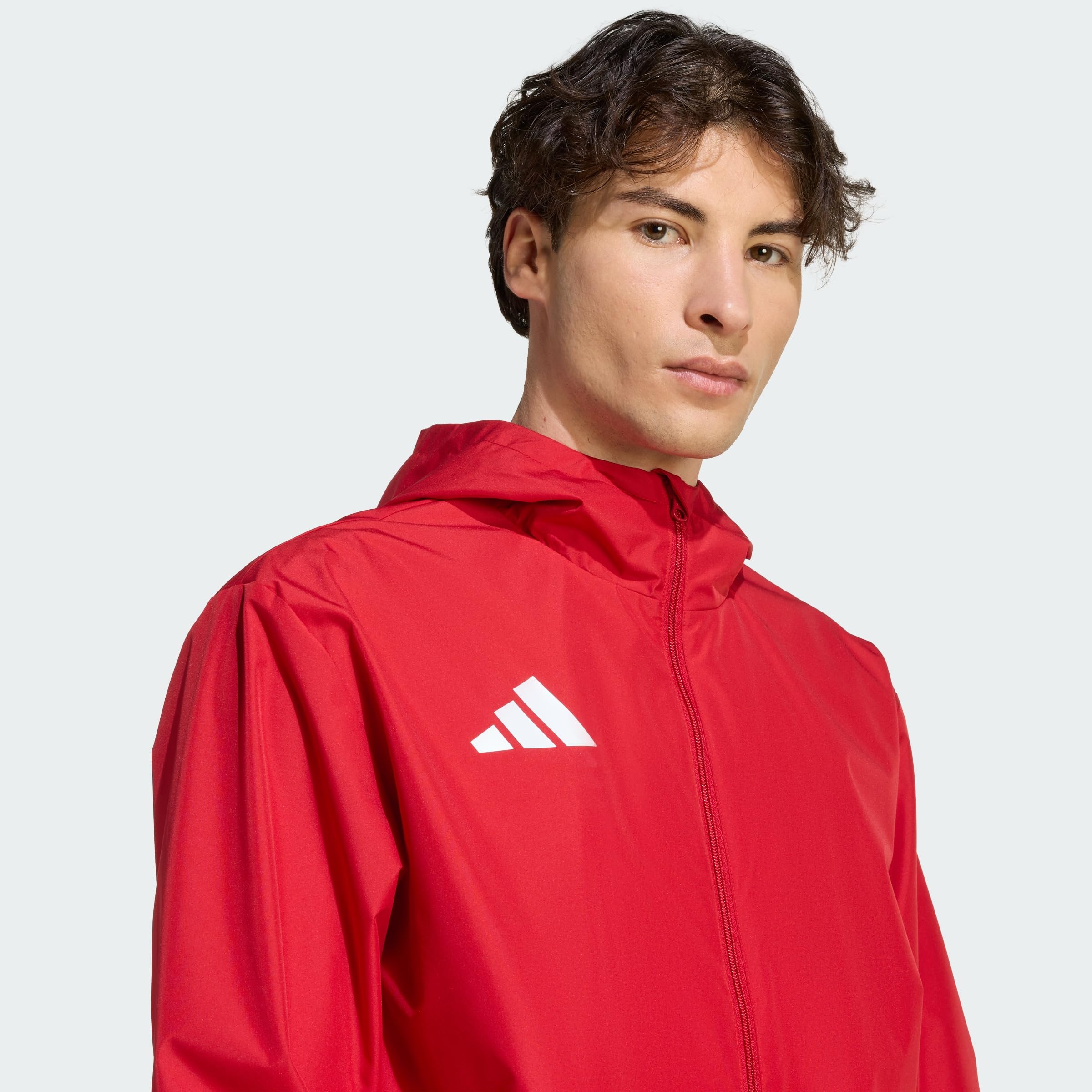 adidas Mezczyzni Entrada26 All Weather Coat, team power red 2/white, XXL