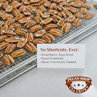 Pecans Unsalted Sprouted Organic Raw Pecan Shop 12 Ounce (Pack of 2)