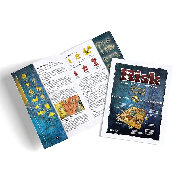 Foto 7 de 7 de Winning Moves - Juego de Mesa - RISK El Señor de los Anillos - Versión Francesa - 2-5 Jugadores