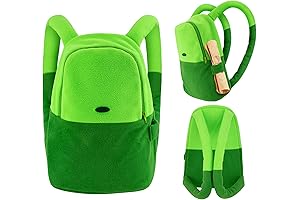 DAZCOS Fiona Costume Women Adventure Time Green Bag Cosplay Backpack Prop for Halloween Costume