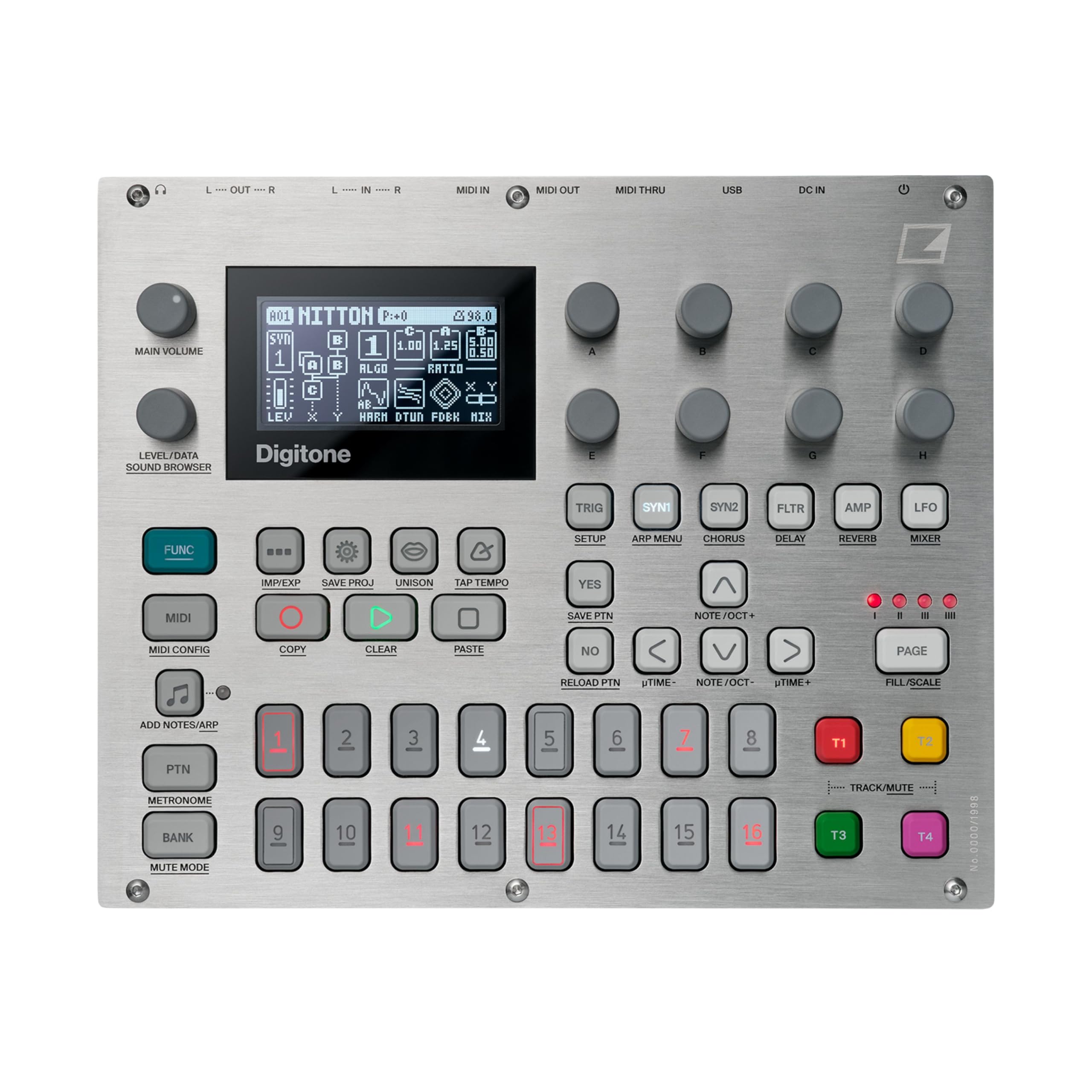 Amazon.com: Elektron Digitone 8-Voice Polyphonic Digital