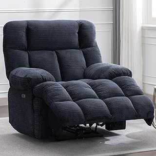 Oversized Power Zero Gravity Recliner Chairs for Adults, Electric Reclin...