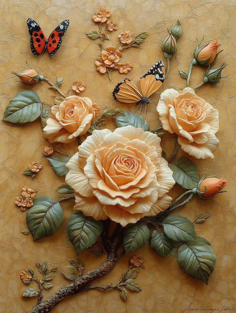 5D DIY kwiat malowanie diamentami pełny zestaw 100 x 135 cm, diamentowe malowanie motyl diamenty kryształ górski haft krzyżykowy embroidery zestaw wiosenny nowoczesny obraz salon100 x 135 cmTHDZ-00669