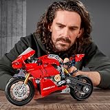 LEGO Technic Ducati Panigale V4 R 42107 Motorcycle Toy Building Kit (646 pieces), Build A Model Motorcycle, Featuring Gearbox and Suspension - 6