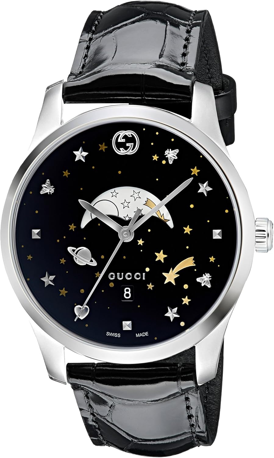 Gucci G-Timeless Black Motifs Dial Men's Watch Kuwait Ubuy