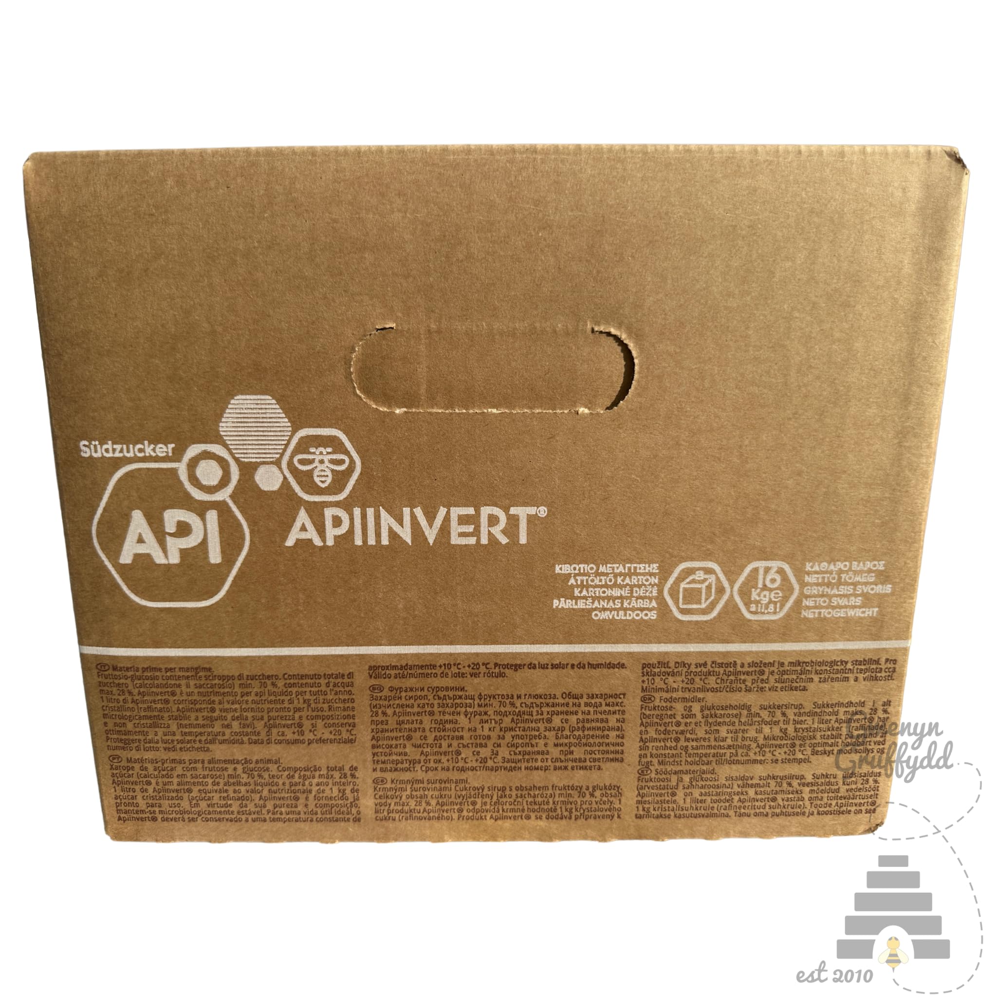 Südzucker Apiinvert® karma dla pszczół 16 kg pudełko