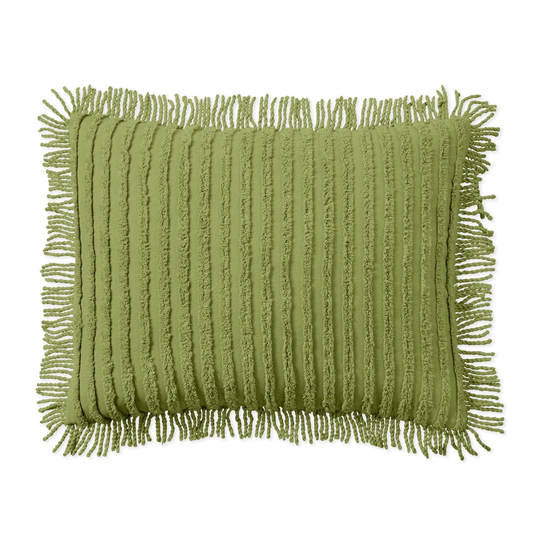 BrylaneHome Chenille 100% Cotton Sham