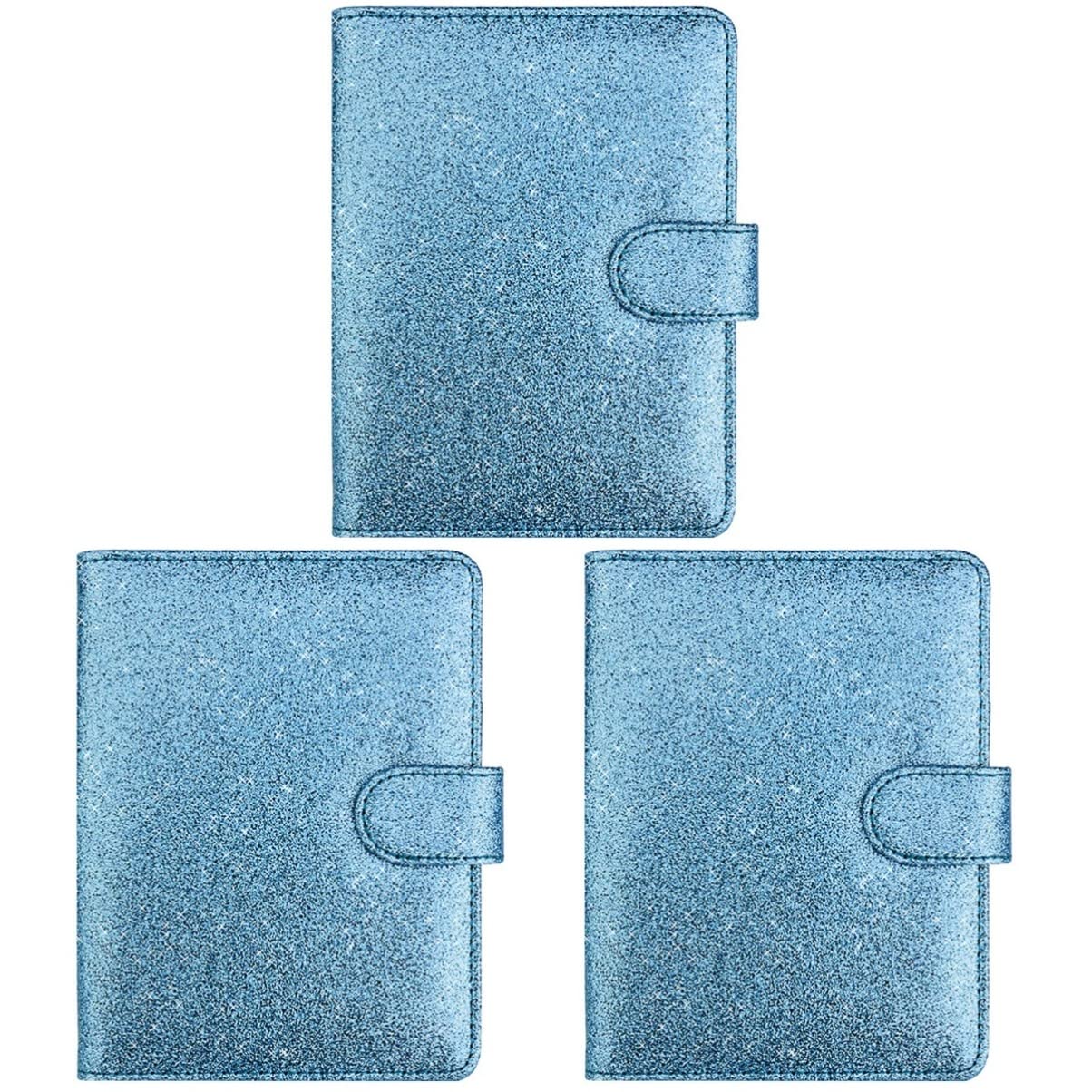 3 Piezas passport cover portapasaportes caso de la cubierta cartera de mujer billetera de pasaporte poseedor bolsa titular del pasaporte carpeta de identificación