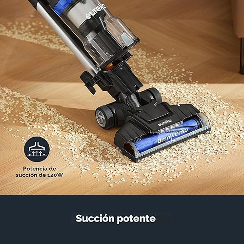 Miniatura 4 de Eureka OmniVerse NEU801BL - Aspiradora vertical para mascotas, alfombra y piso duro, sin bolsa, gran potencia para el hogar, con filtro HEPA y