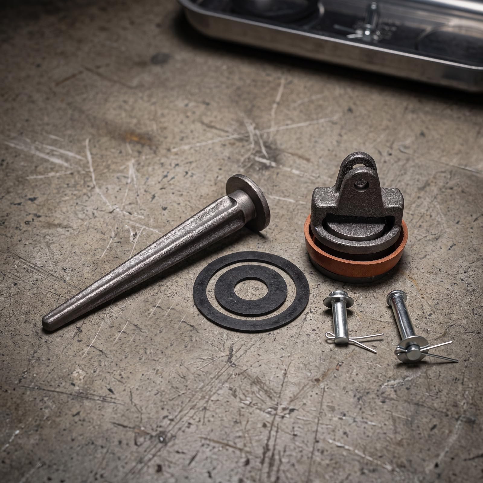 Kit Pistone Rotondo per Pompa Acqua Manuale Big Three Argento