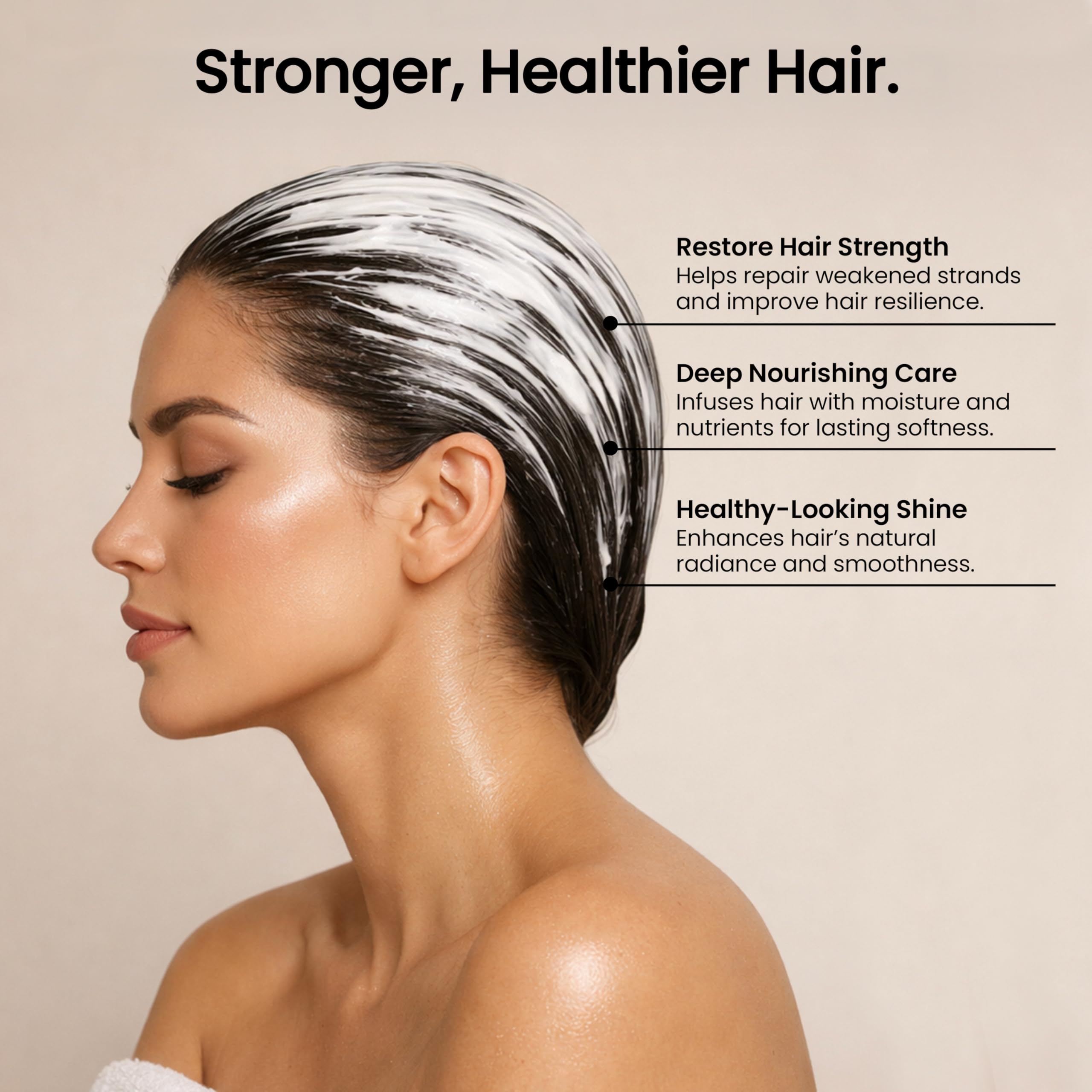 Elixir by Cocó March Silk Keratin Hair Mask for Dry, Damaged Hair