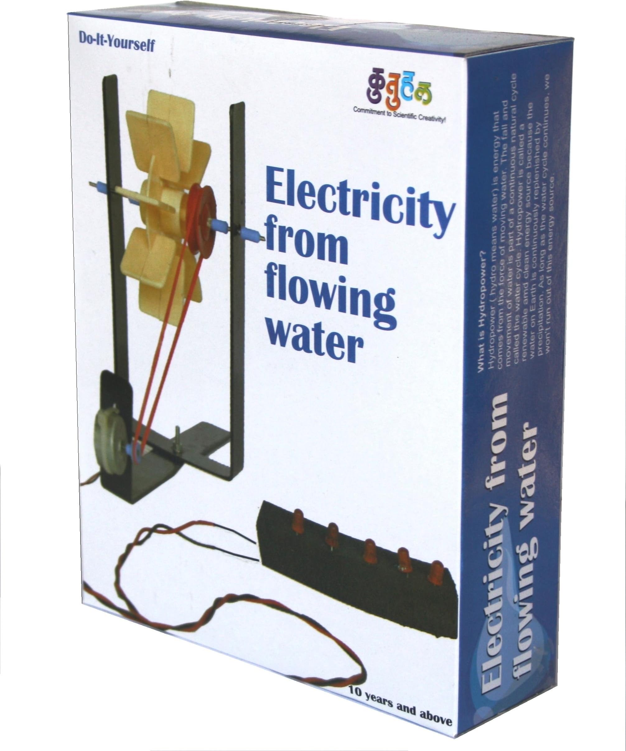 Kutuhal Do It Yourself Hydroelectricity Educational Toy Kit