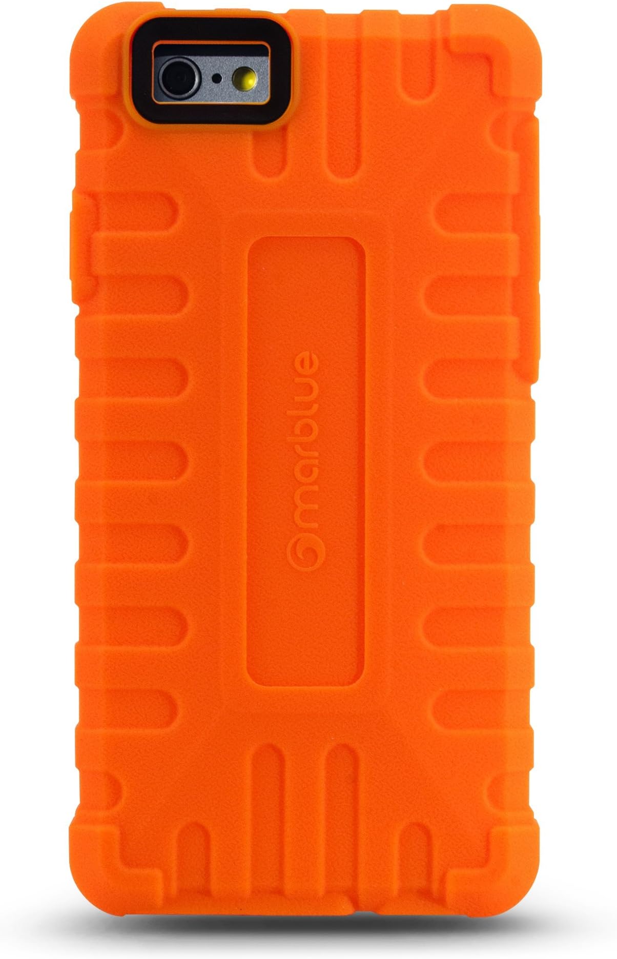 iPhone 6 (4.7") Case, MarBlue ToughTek for iPhone 6 w/Anti Shock Screen Protector - Orange