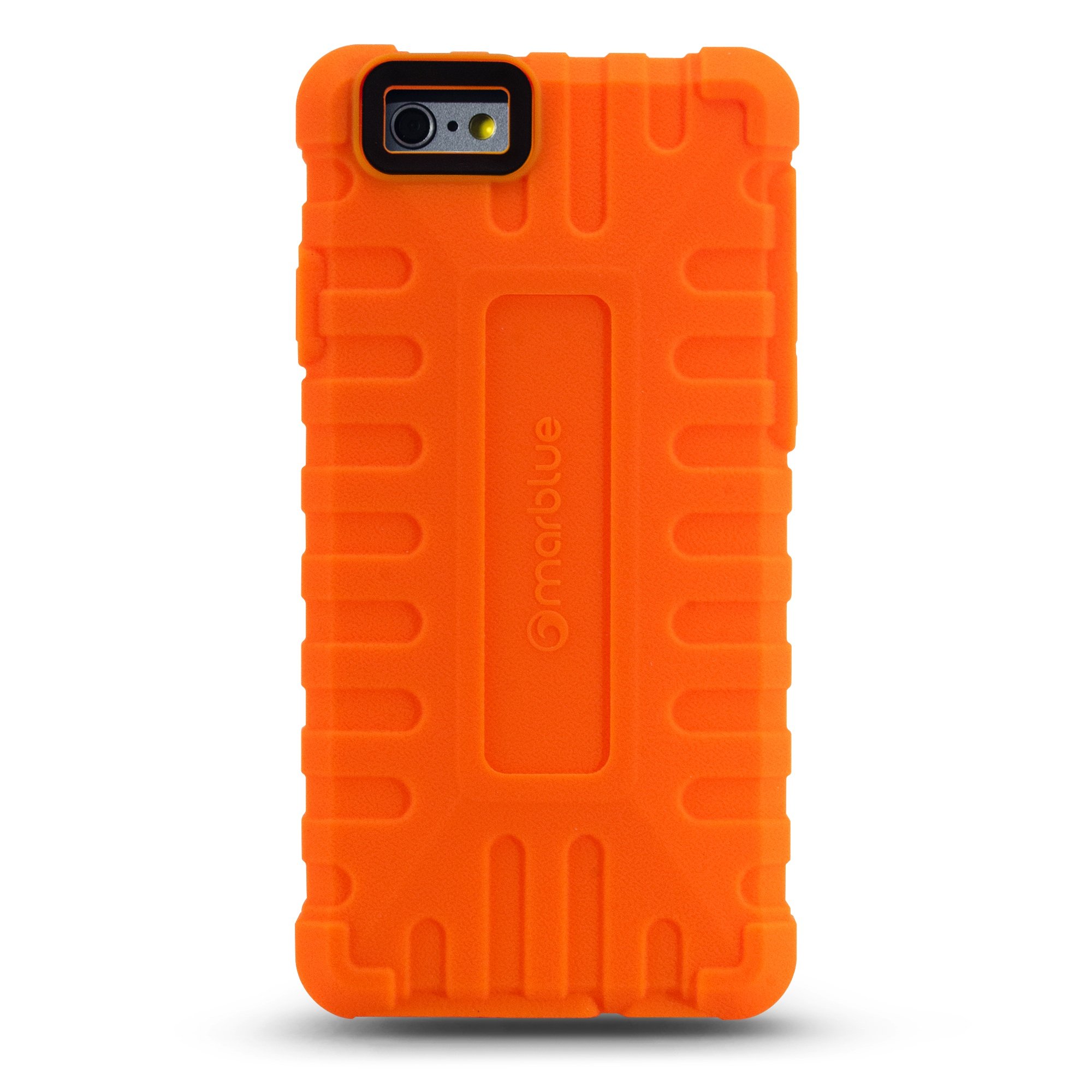 iPhone 6 (4.7") Case, MarBlue ToughTek for iPhone 6 w/Anti Shock Screen Protector - Orange
