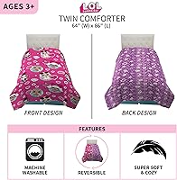 Vista 166 de Franco Ropa de cama para niños, edredón de microfibra suave, tamaño matrimonial, PJ Masks Paw Patrol Girls