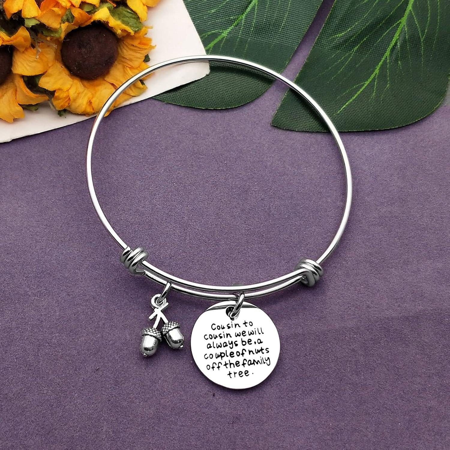 Vadaka Cousin Bracelet from Cousins Gift Family Jewelry Bracelet Birthday Gifts for Women Friend Christmas Graduation Gifts - Image 6