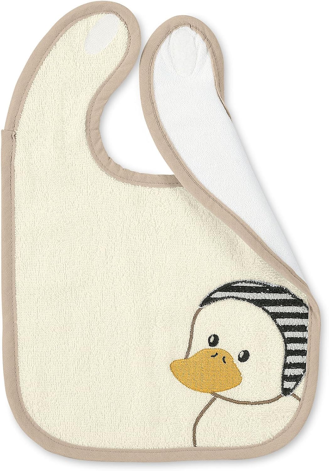 Bavaglino Sterntaler Unisex In Plastica - Morbido, Impermeabile E Lavabile, Taglia Unica - Foto 2