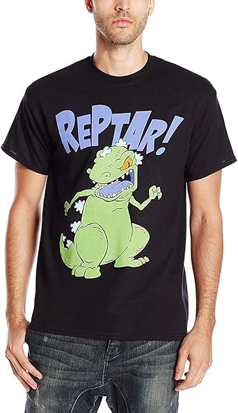 Rugrats Men's Reptar T-Shirt : Clothing 