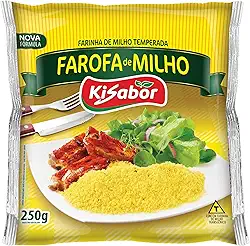 KiSabor Farofa De Milho Kisabor 250 Gramas