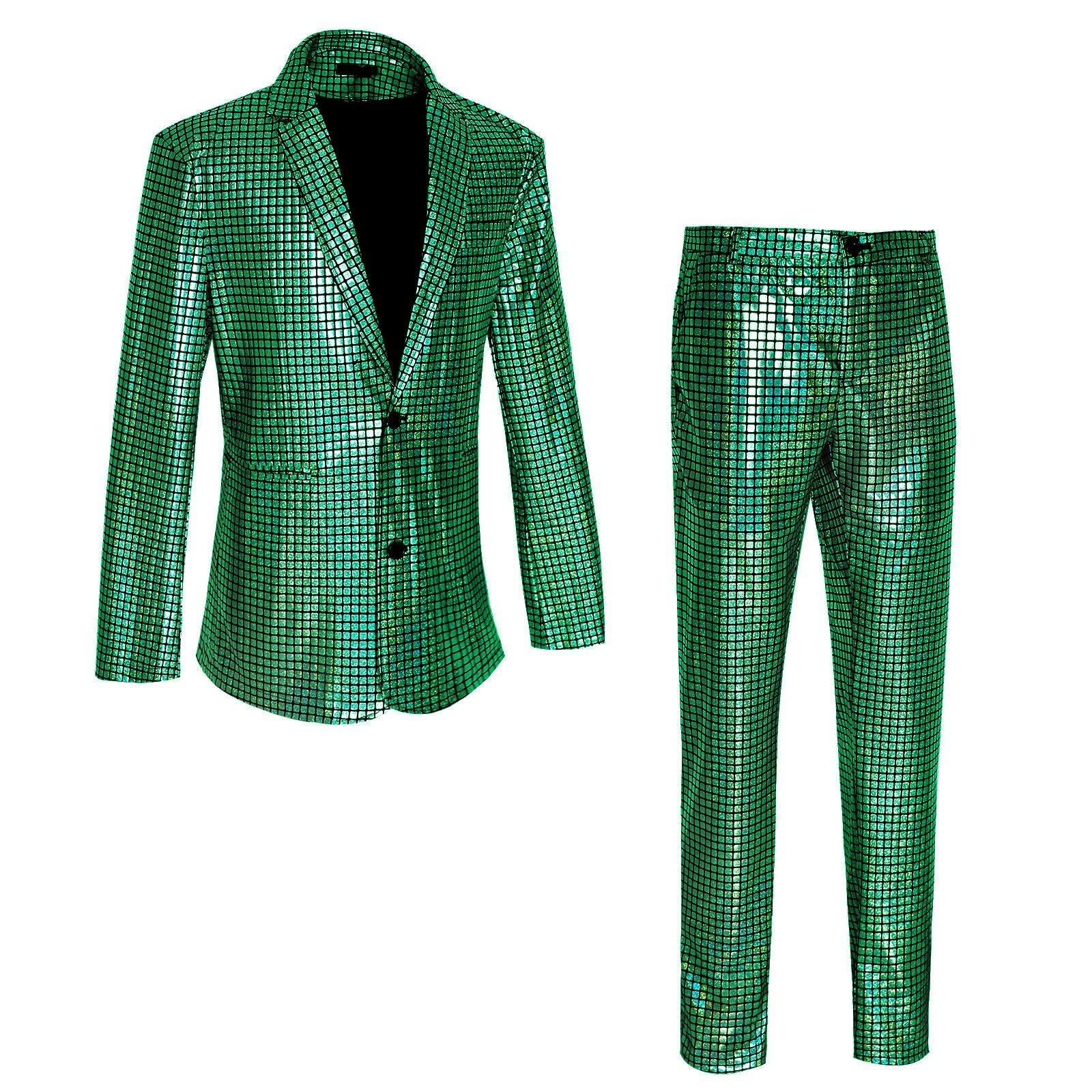 Blazer Suit Abito Uomo Anni 80 Durabile Uomo Uomo Smoking Vestito