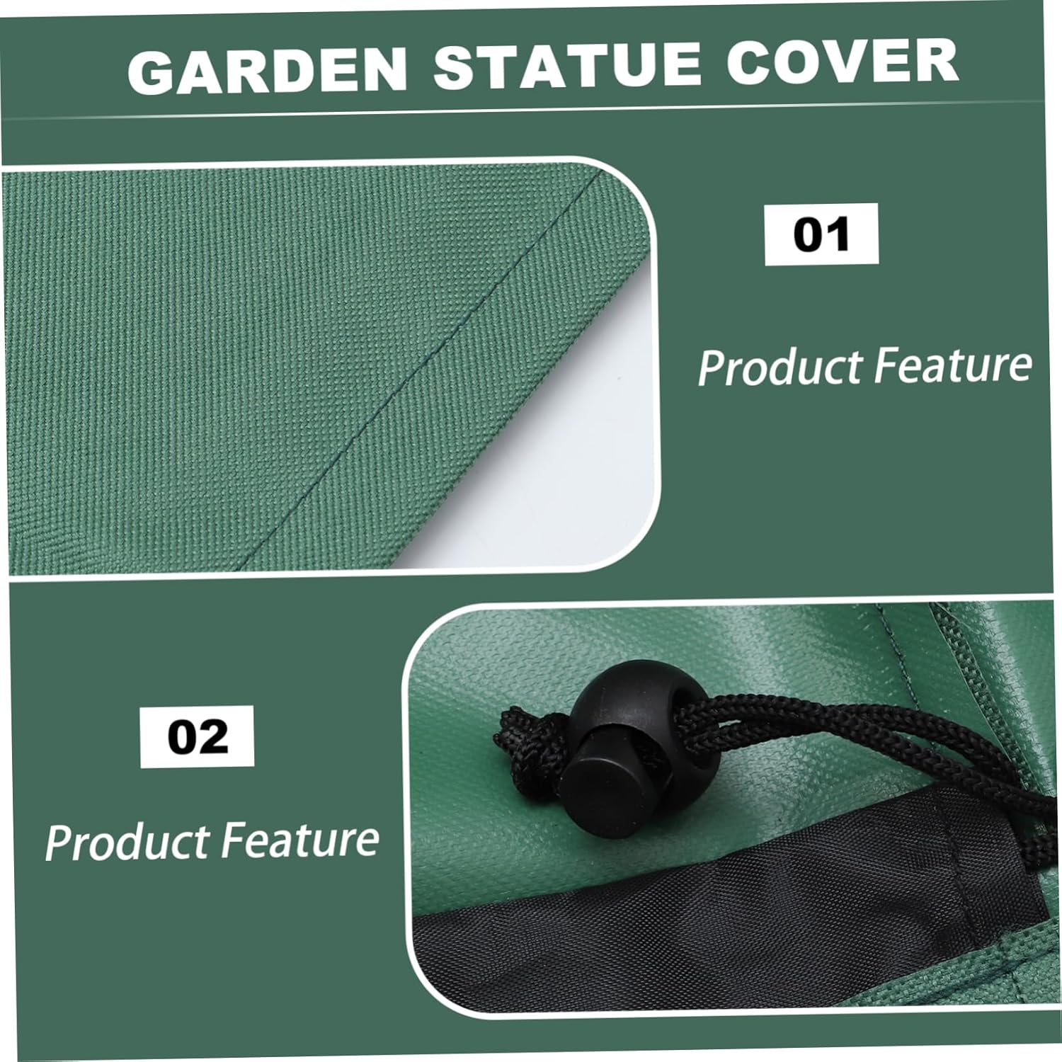 Fountain Fountains Outdoor Weatherproof and Courtyard Cover Elastic Drawstring