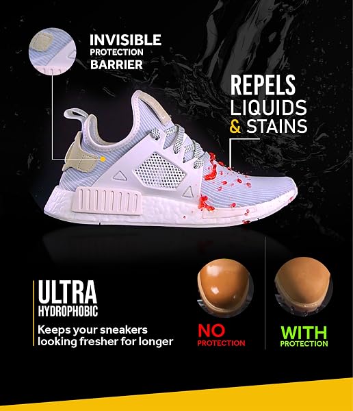 Crep Protect Shoe Protector Spray - 200ml Rain & Stain Waterproof Nano Protection for Sneaker, Leather, Nubuck, Suede & Canvas - 2