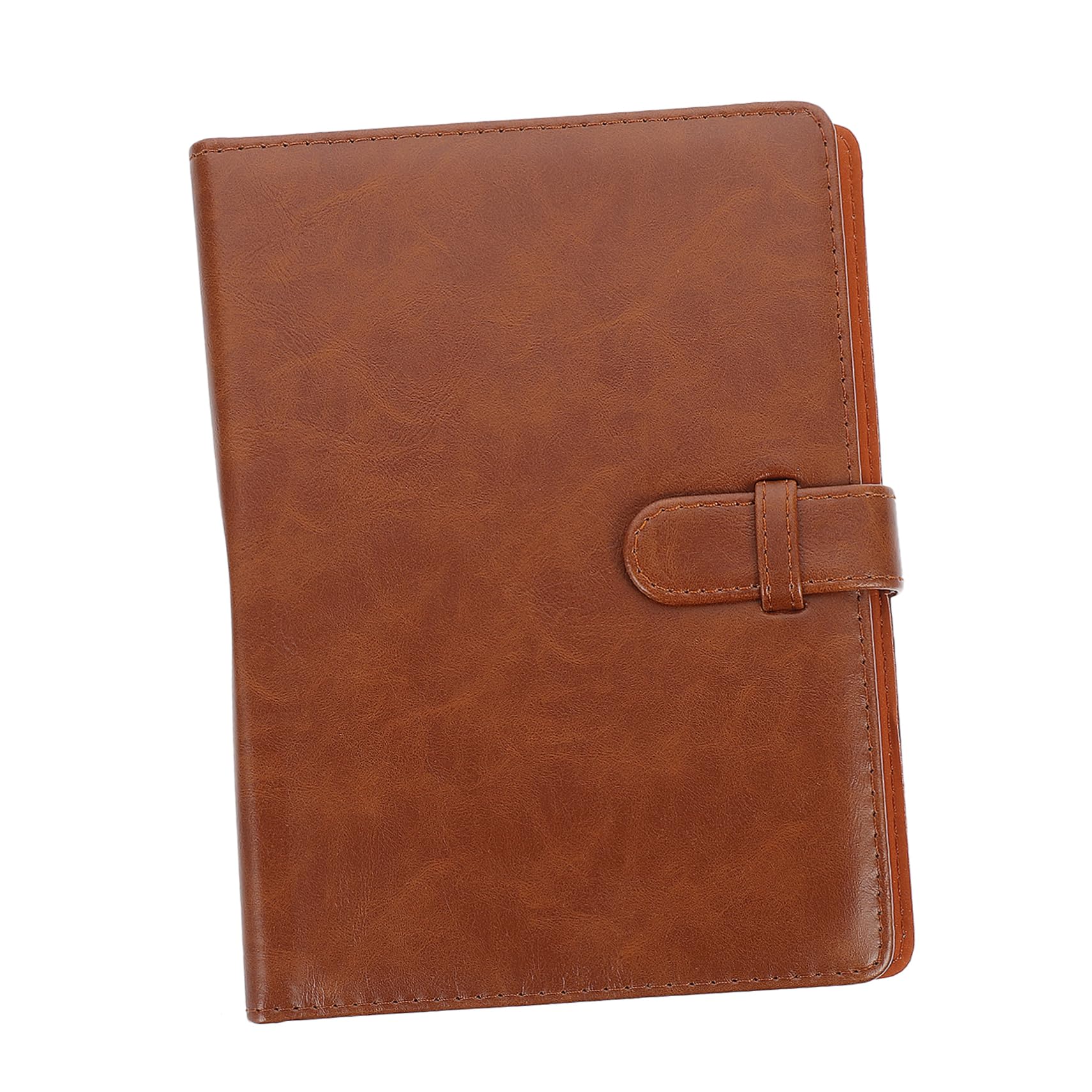 Cards Storage Book Leather Album Vintage Photo Albums Mini Photo Book Brown Pu Non-woven Fabric