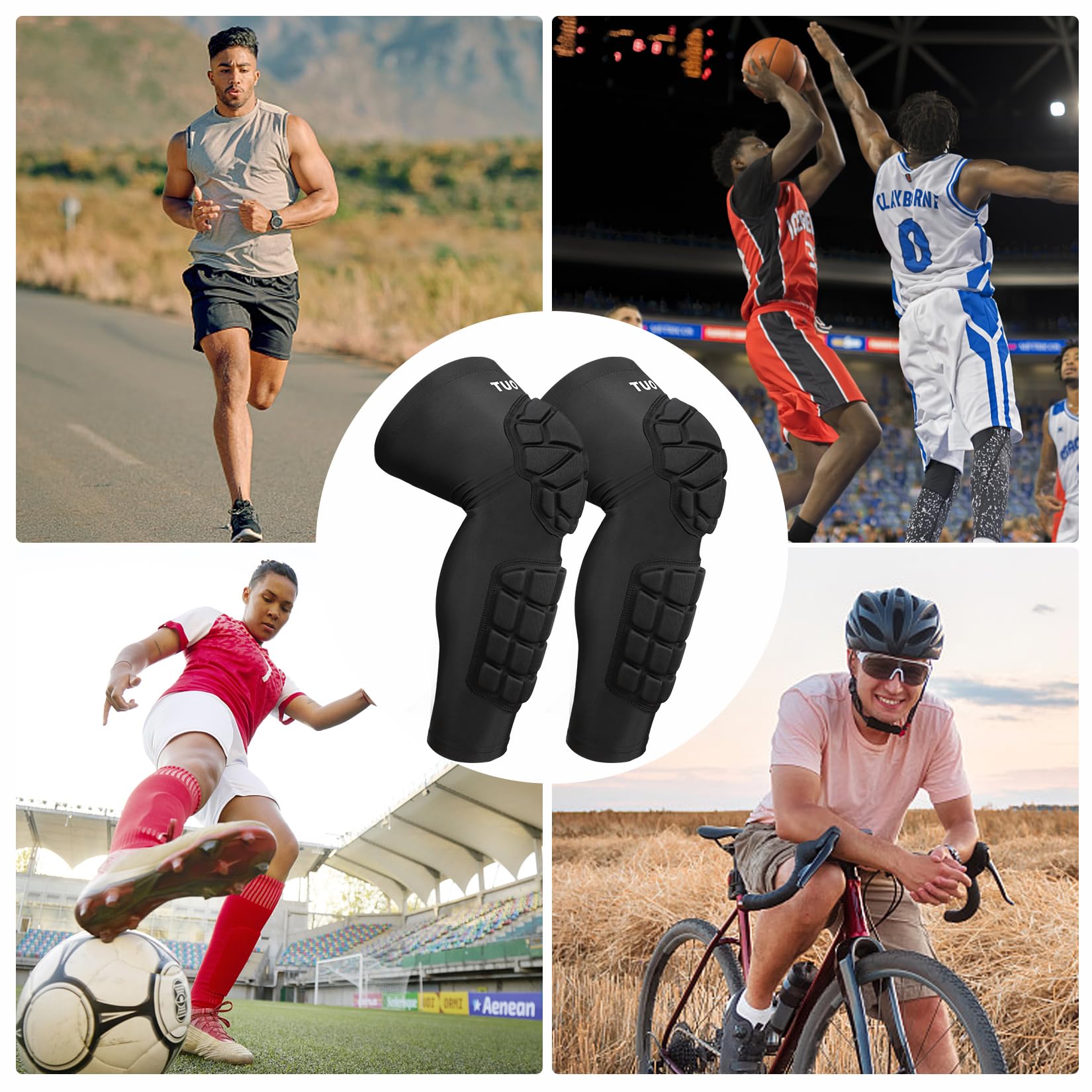 Wadenschutz-Stützpolster, bequem und atmungsaktiv, schützender Knieschienbeinschoner für Sport, einfach zu tragen, Design für Rugby, Fußball, extreme Übungen, verbesserter Aufprallschutz für