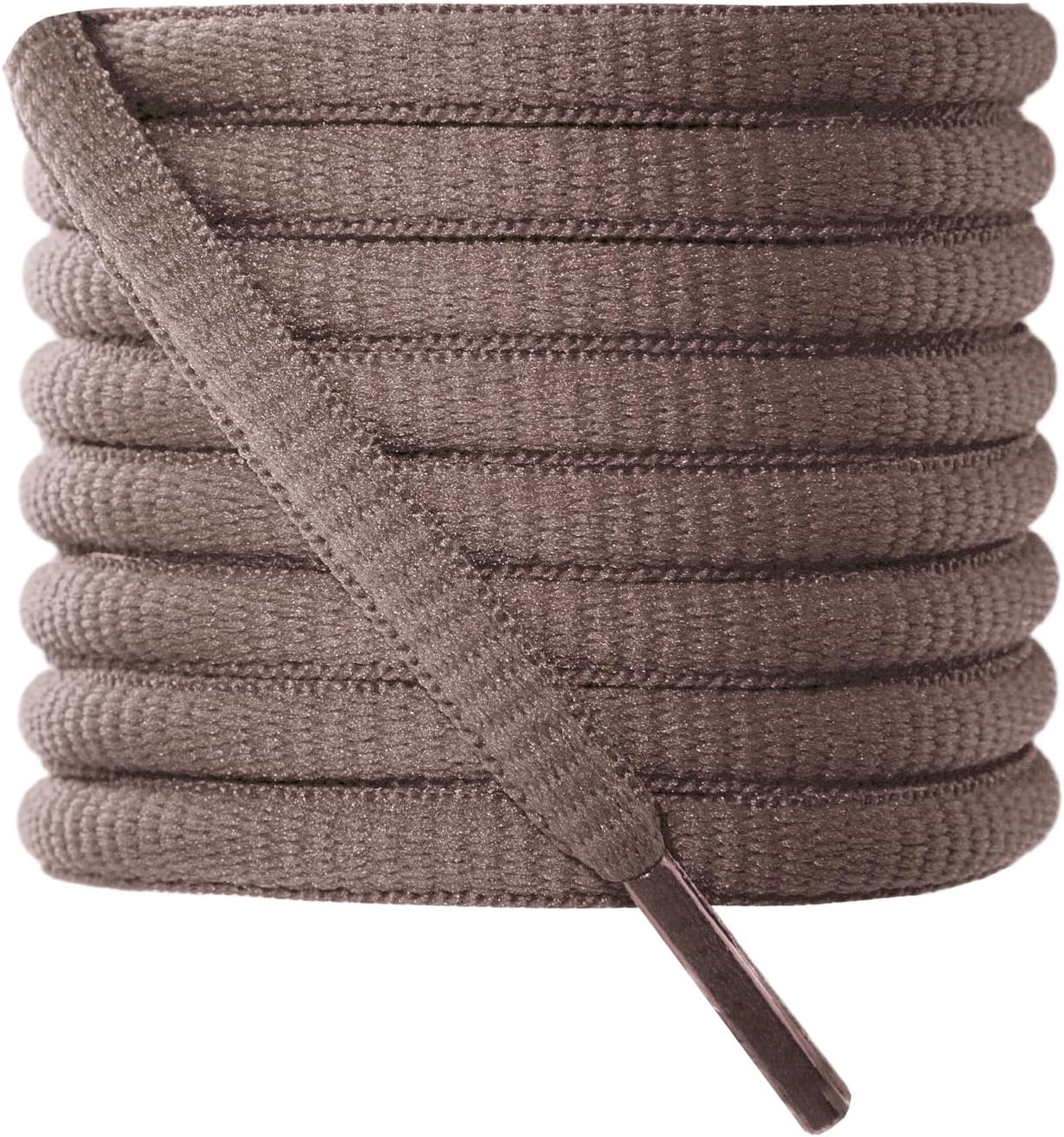 Oval ShoeLaces 1/4" Athletic Shoe Laces Half Round 14 Different Lengths Running Shoelace for Everone in 24"-79"