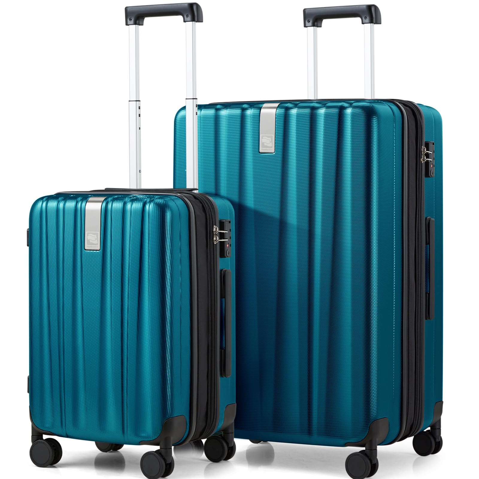 Hanke Expandable Hard Shell Luggage Sets, 2 Piece, 20/29 Inch