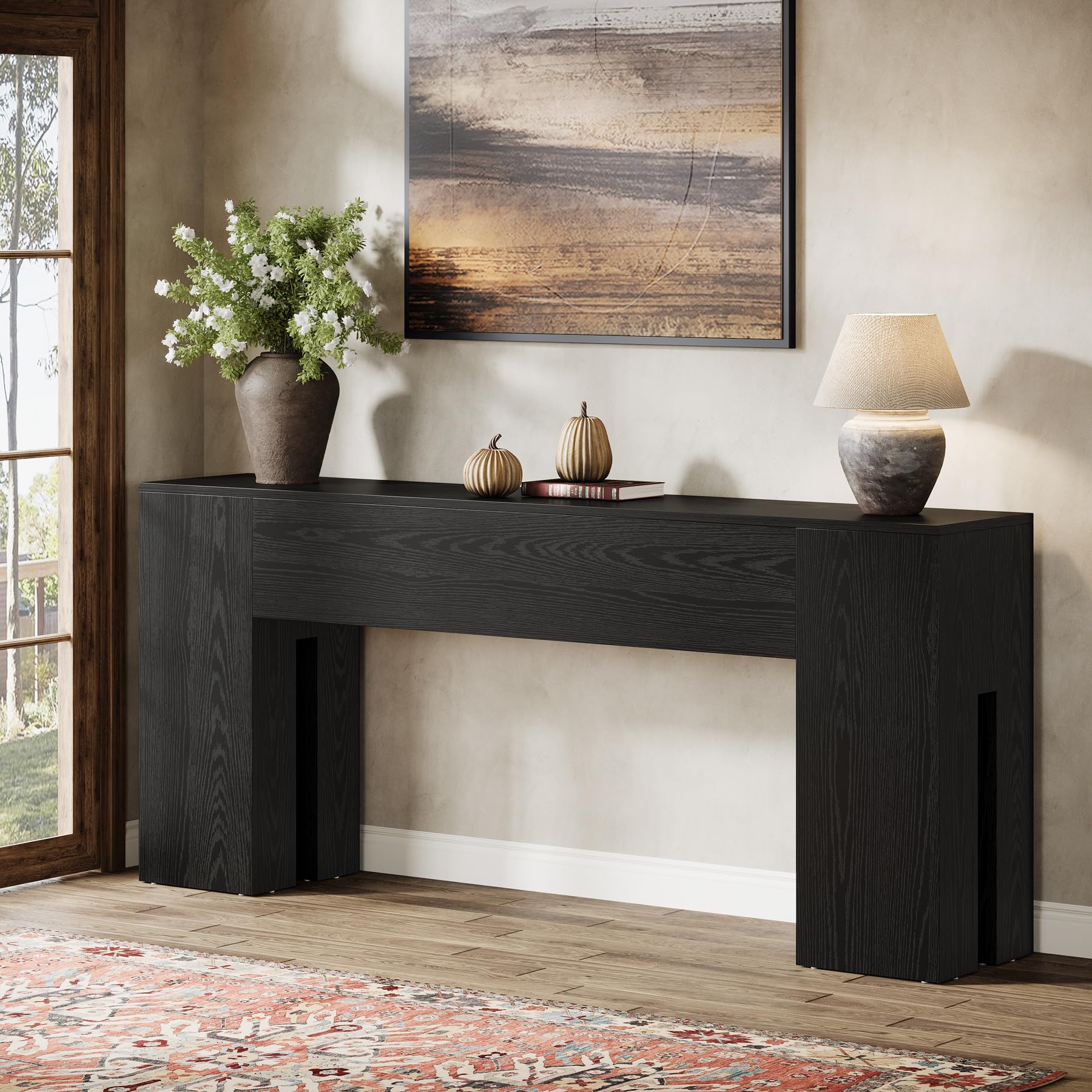Tribesigns 71-Inch Long Console Table for Entryway, Farmhouse Sofa Console