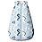 Yoofoss Baby Sleep Sack 0-6 Months, TOG 2.5 Baby Wearable Blanket with 2-Way Zipper, 100% Organic Cotton Fabric Winter Newborn Sleeping Sack, Warm Soft Comfy