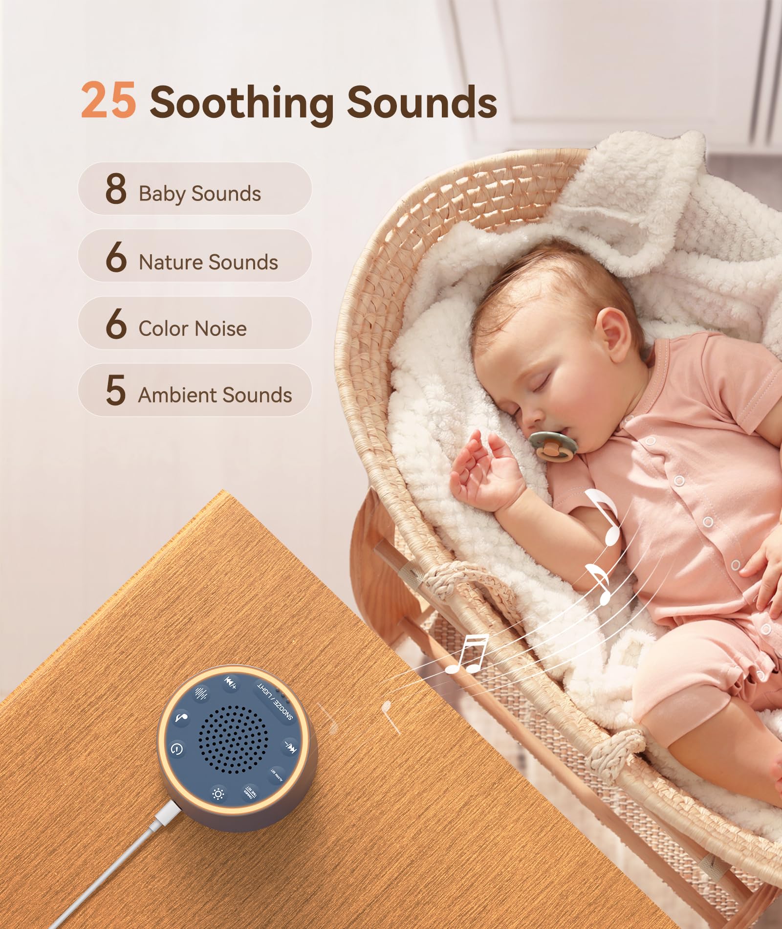 Dreamegg White Noise Machine SM04 Blue