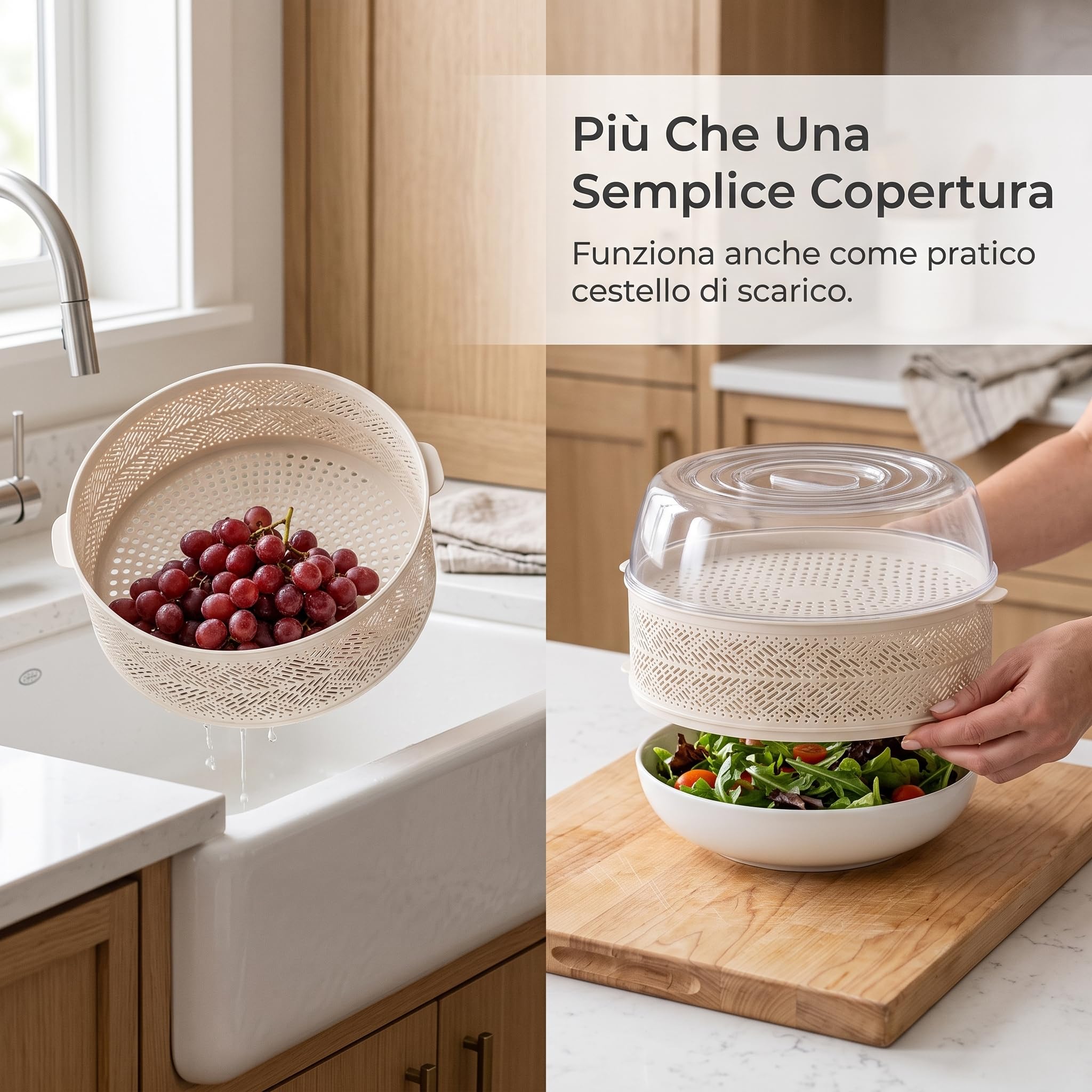 Copri Alimenti con Elastico, Copertura Alimentare Riutilizzabile, Coper per Ciotole, Copertura per Ciotole Elastiche, Style 4