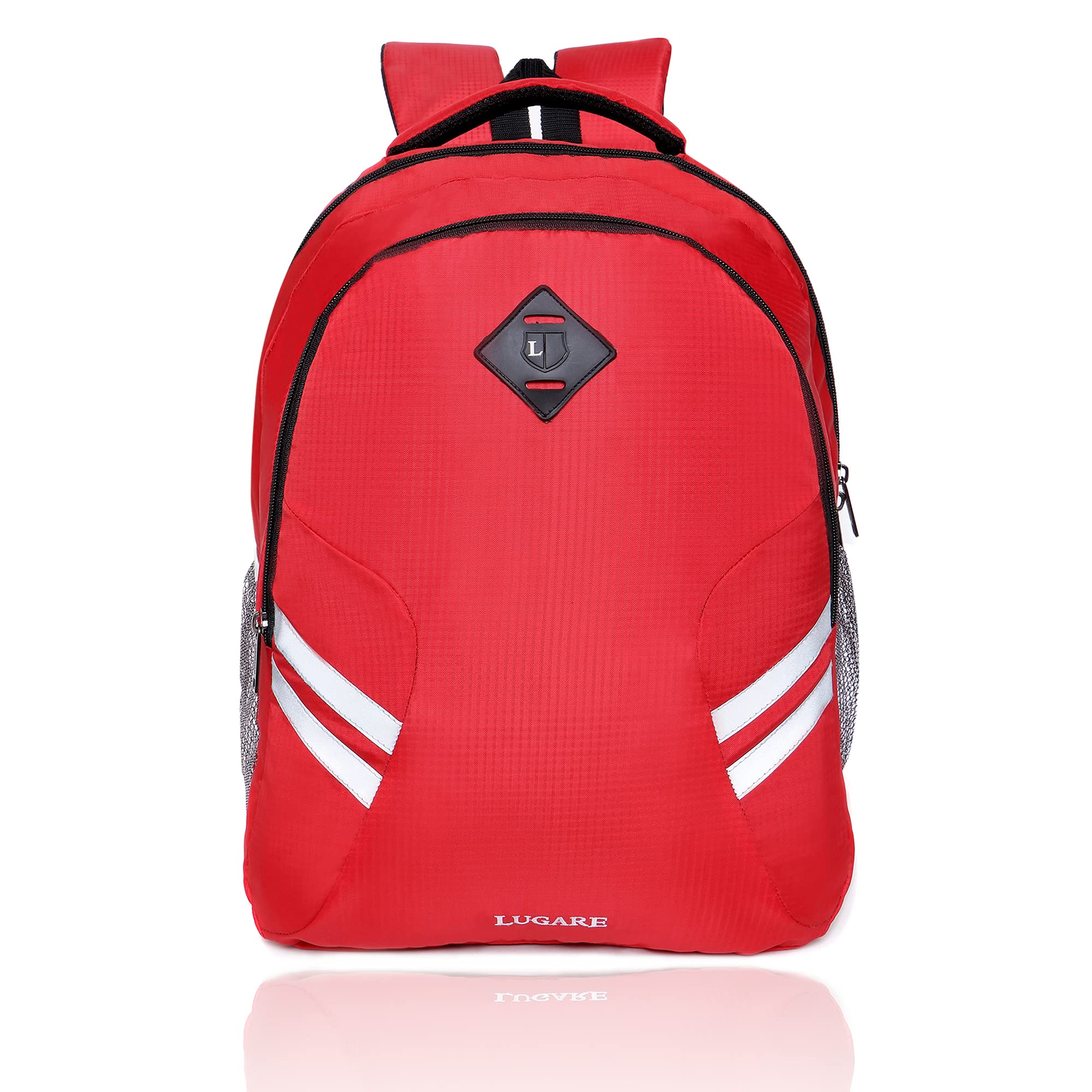 LUGARE 36 L Laptop Backpack falcon Trendy Backpack With Rain Cover (RED) (B08VDNY4D8) Amazon Price History, Amazon Price Tracker