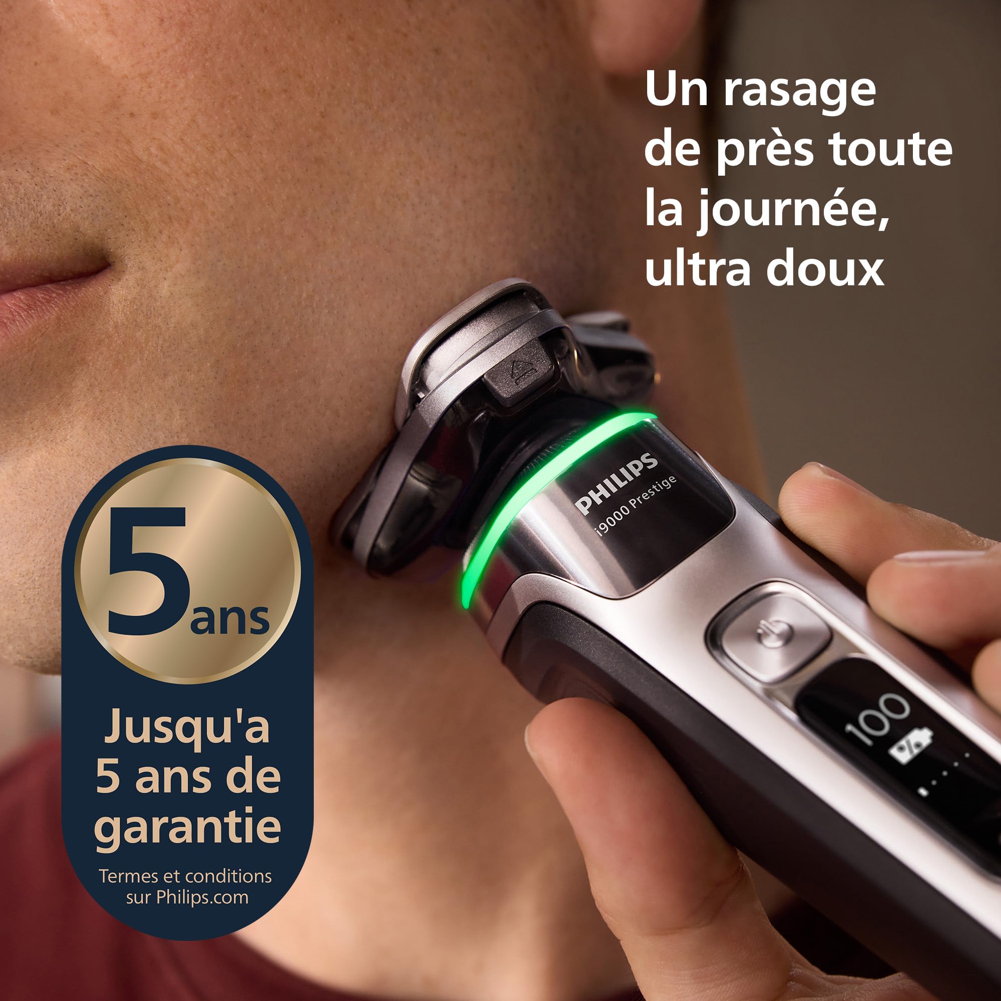 Image secondaire de Philips Rasoir i9000 Prestige - Rasoir Électrique Sec et Humide avec Technologie Skin IQ