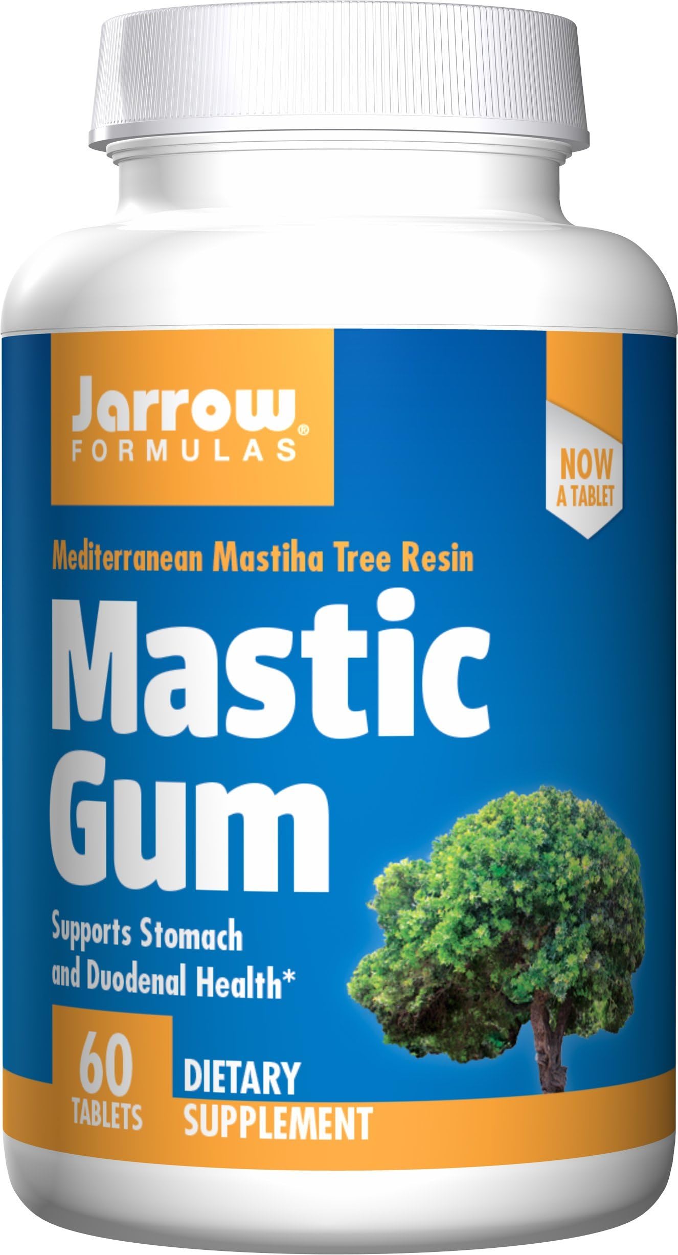 Mastic Gum 1000 mg - 60 Veggie Caps - Mastic Gum Capsules Supporting Stomach and Duodenal Health - 30 Servings