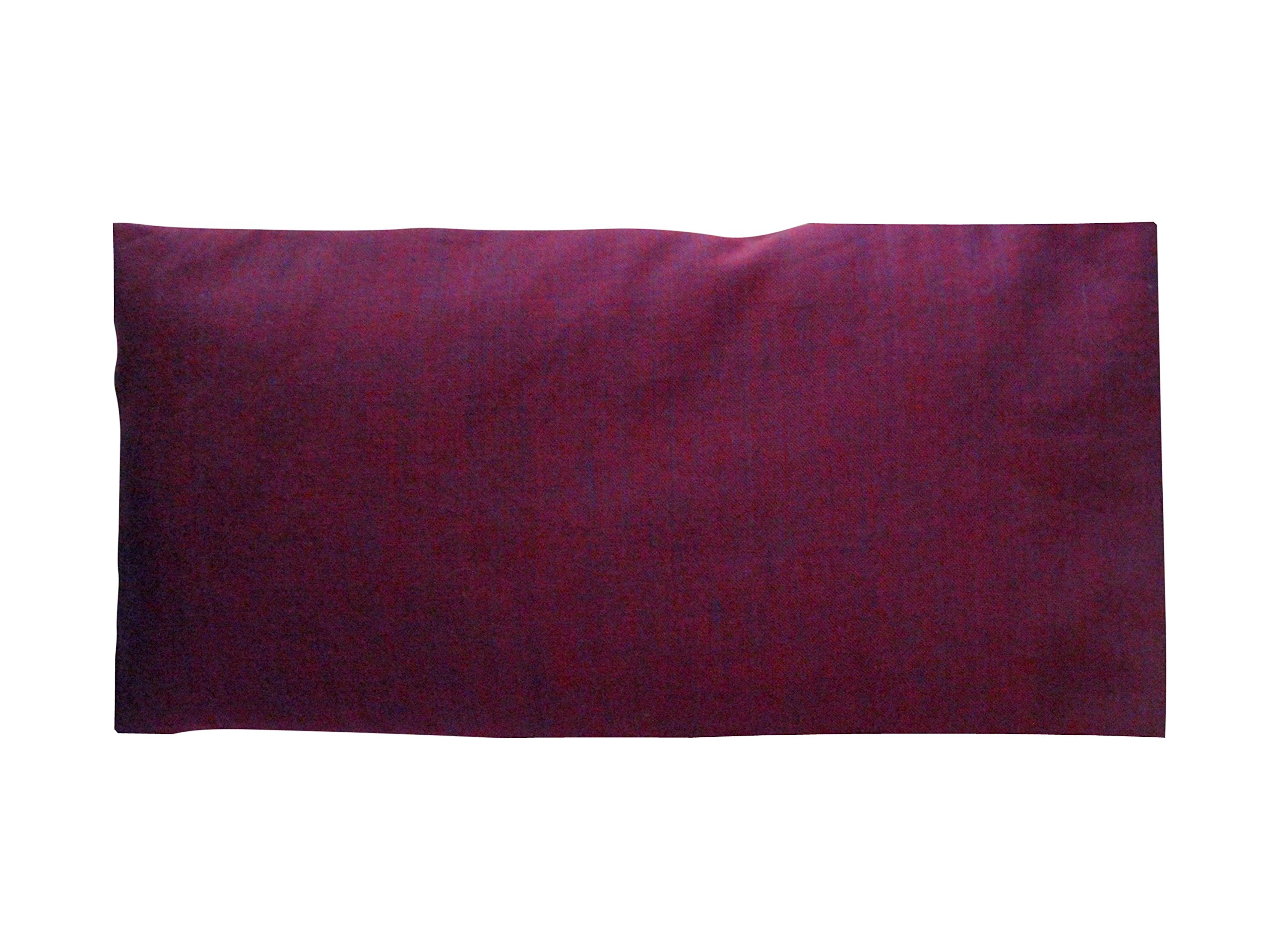 Aromatherapy Cotton Eye Pillow - 4.5 x 9 - Organic Lavender Chamomile Flax - Removable Washable Cover - headache relief soothing spa yoga sleep - green pink black palm leaves flowers tropical: Peacegoods Eye Pillow Gift Pack - Washable Cover refillable case - Lavender Flax Chamomile Weighted - microwavable Yoga Headache Relief - Soft Cotton - Purple red