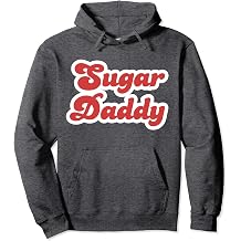 Candy Retro Sugar Daddy Fathers Day Vintage Parenting Humor Pullover Hoodie