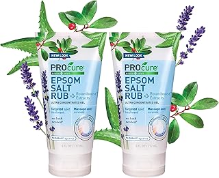 Procure Epsom Salt Rub Gel - 2 Pack