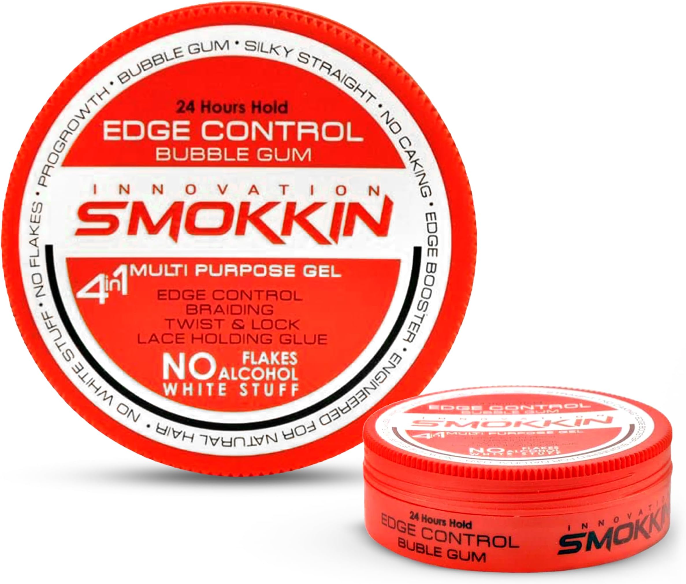 Strong Hold Hair Wax for Edge Control, Braiding, Locking & Twists - Versatile Styling for Diverse Hair Types with Delicious Fragrance