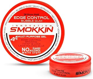 Strong Hold Hair Wax for Edge Control, Braiding, Locking & Twists - Versatile Styling for Diverse Hair Types with Delicious Fragrance