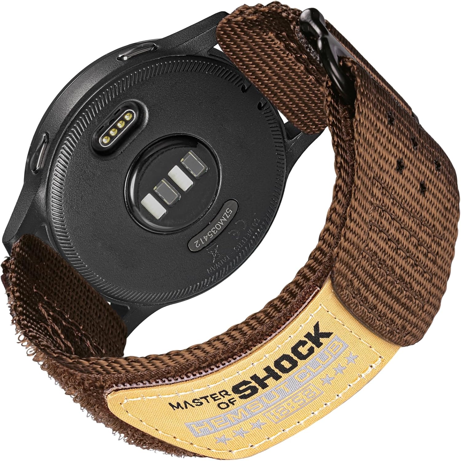 20mm Nylon Band Compatible with Garmin Vivoactive6/5/3,Forerunner 165/55/645/245 Music, Compatible with Amazfit Active Premium 45mm,20mm Soft Nylon Replacement Strap.