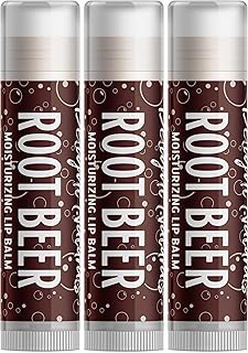 Delight Naturals Root Beer Lip Balm - Paquete...